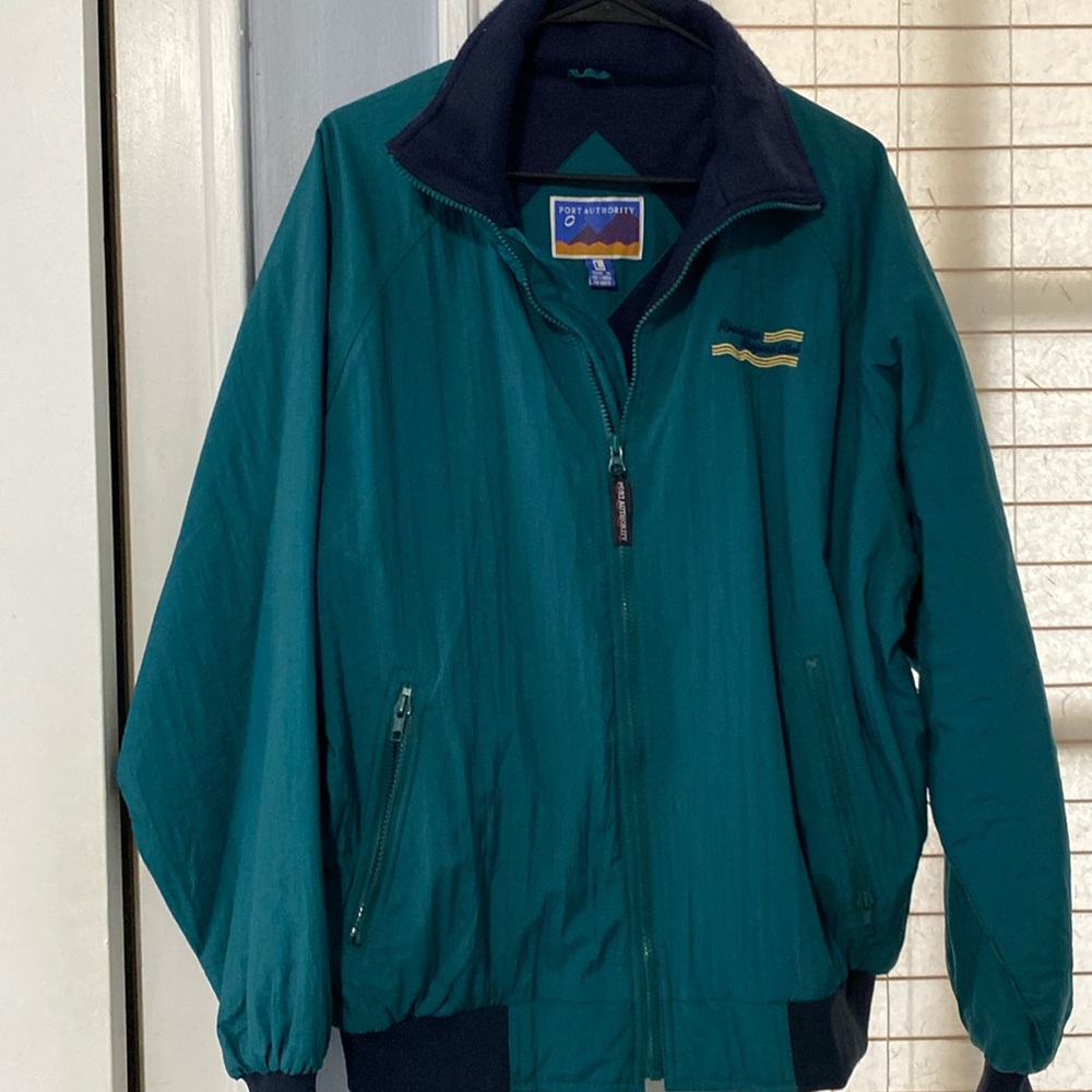 Men’s green fleece lined jacket